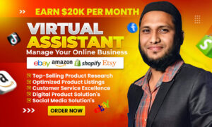 I am expert ebay amazon fb etsy shopify tiktok sellvia va | amazon fba virtual assistant, amazon ebay ecommerce VA