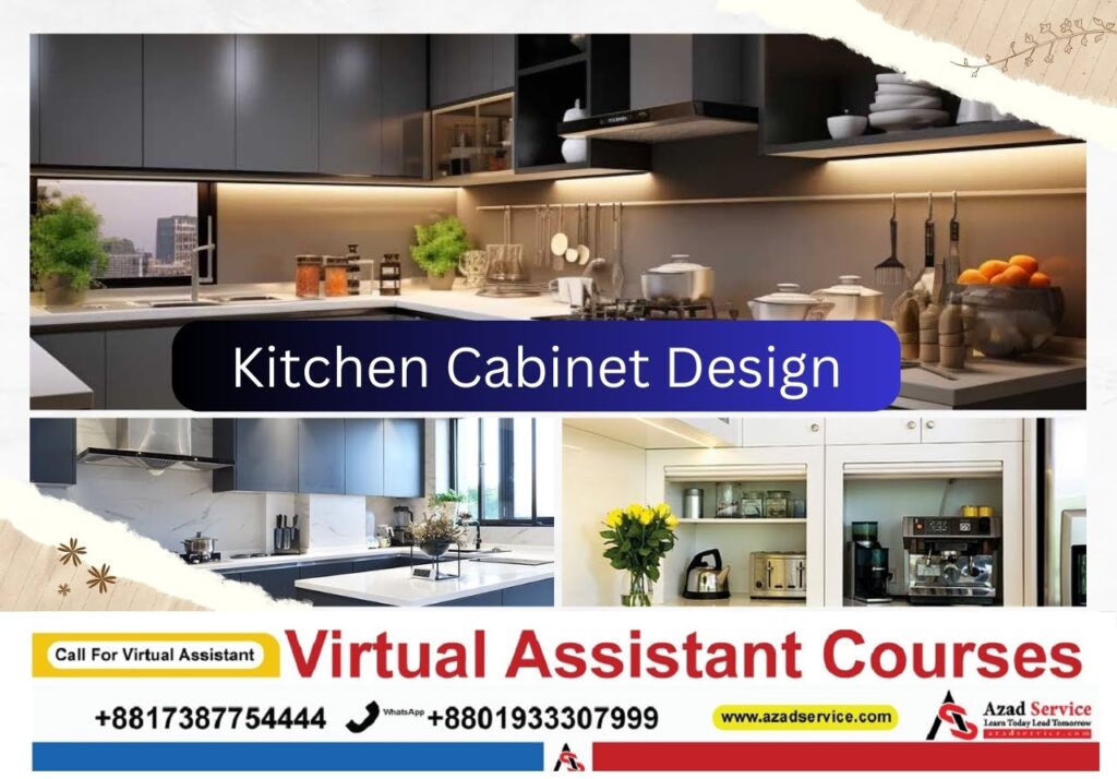 Interior Design Your Kitchen Cabinets, Kitchen Design, Render, Layout