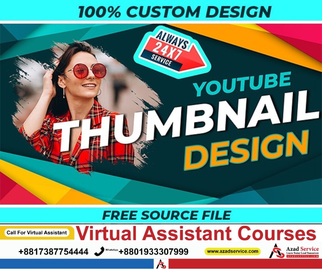 Hire the best youtube thumbnail designers | make you a great youtube thumbnail