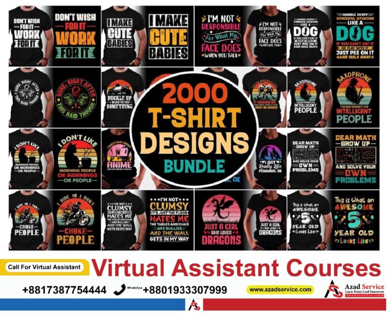 T-Shirt Designs Bundle Bundle | T-Shirt Design | Create Custom Graphic T Shirt Design