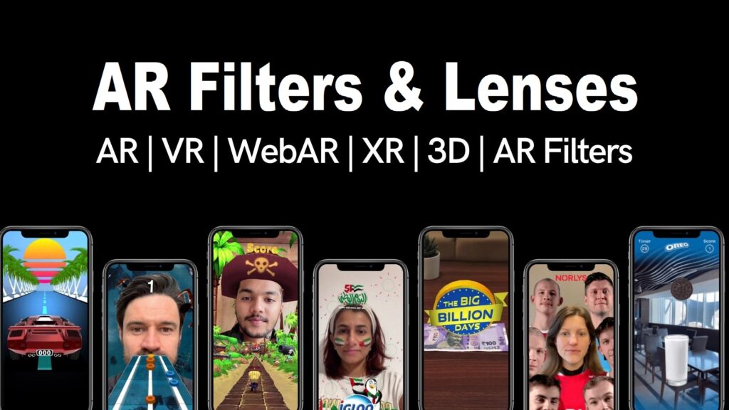 AR Filters & Lenses | AR Filters & Lenses Services | AR Filters and Lenses for Snap, Facebook, Instagram